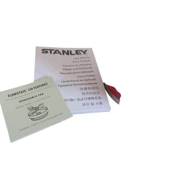 E.L.F. x Stanley 40oz Tumbler Quencher (Red Delicious) Lip Oil Holder & Ornament - Picture 8 of 15